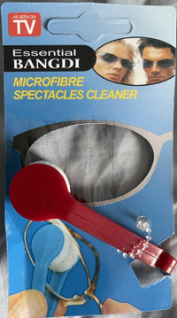 Microfibre lens cleaner