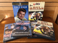 Roy Rogers + Ronald Reagan Movies SEALED - Western - Army - DVD