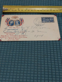 1939 first day cover Royal Visit to Newfoundland