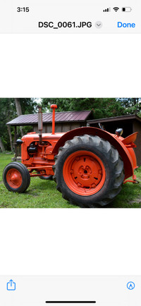 Case D tractor 