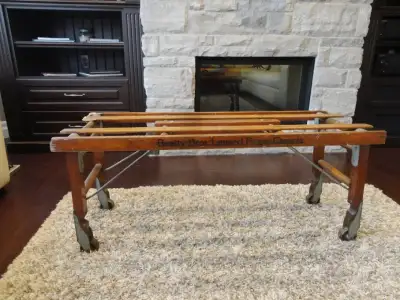 A Lovely Farmhouse, Rustic Pioneer Country Home Decor furniture Display Piece. This is an Antique 19...