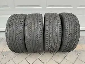 4 staggered 245/40/18 225/45/18 CONTINENTAL procontact Gx Run Flat all season tires 90%85 tread left...