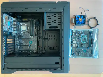Asus Gaming Motherboard H110/G11CD-K Intel i7-7700K PSU, View more