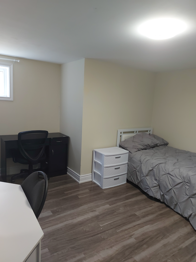 Large room in spacious fully furnished basement apartment available for rent in Scarborough Area - P...