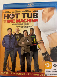 Hot tub Time Machine Blu-ray bilingue 10$