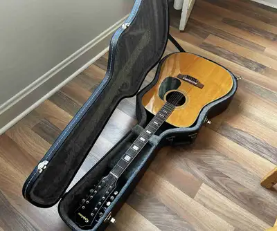 Vintage Epiphone FT-165 12-String Acoustic Guitar, View more