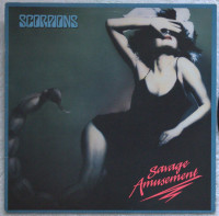 Scorpions Savage Amusement 1988 Heavy Metal Vinyl 20$