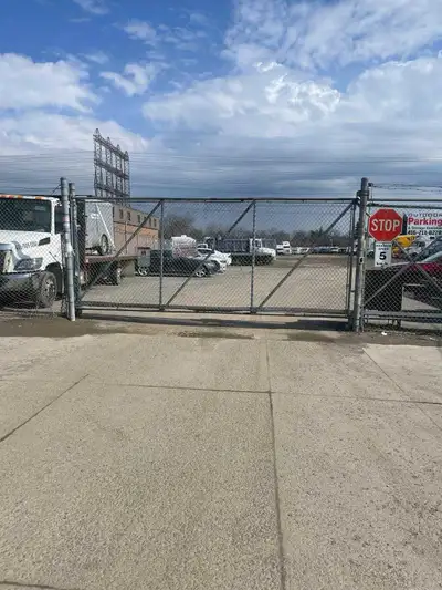 Truck and trailer parking Secure gated lot Located hwy 27 and albion For inquiries contact 647-838-4...