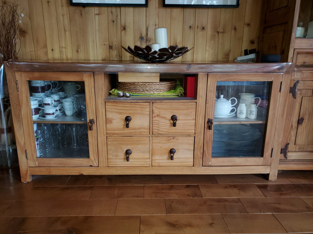 Rusticos 59" Solid Pine TV Stand dans Meubles de télé et unités de divertissement  à Laval/Rive Nord - Image 4