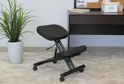 save $205: new  ABEST AP548 Kneeling Chair, Black, View more