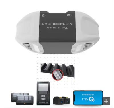 Chamberlain Garage door openers with installation starting $499, View more