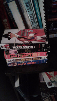 DON CHERRY ROCK AND SOCK EM  VHS