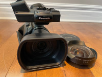 Panasonic AG-AC90P HD camera w/ Century MK2 .3 fisheye 