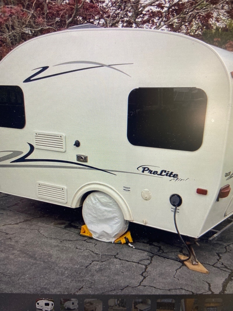 Looking for small camper for play house Travel Trailers & Campers