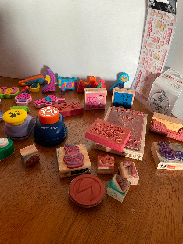 Stamps and Fiskars in Hobbies & Crafts in Bedford - Image 2