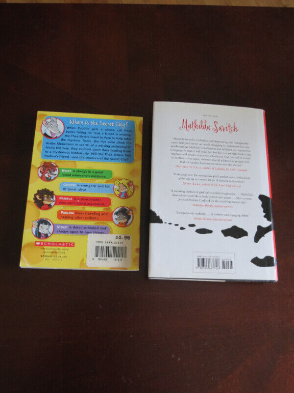 Thea Stilton and the Secret City and Matilda Savitch hardback in Children & Young Adult in Vernon - Image 2