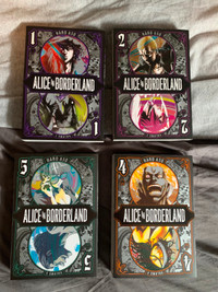 Alice in Borderland Manga Vol. 1-2 & 4