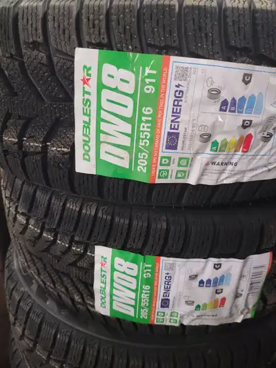 205-55R16 4 Pneus Hiver Neufs/ 4 Brand new Winter Tire Doublestar made by Kumho Excellent in snow 35...