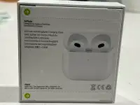 AirPods with MagSafe Charging Case - 3rd Generation (Brand New)
