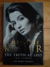FREE DELIVERY CHRISTINE KEELER HARD COVER BOOK