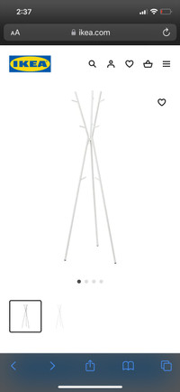 Coat stand from Ikea