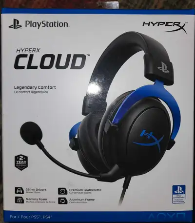 Open box. New and never used. Works with Xbox and Playstation controllers.