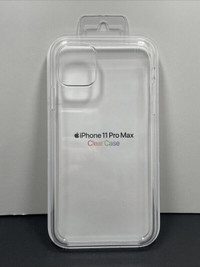 NEW Genuine Apple iPhone 11 Pro Max Clear Case OEM MXOH2ZM/A