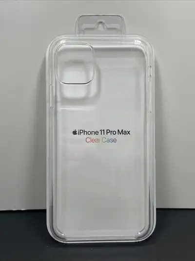 NEW Genuine Apple iPhone 11 Pro Max Clear Case OEM MXOH2ZM/A, View more