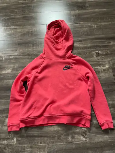 Nike womens small coral hoodie, View more