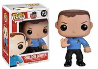 Funko POP! Vaulted Big Bang Theory - Star Trek Sheldon Cooper