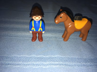 Playmobil 1-2-3 fermier et son cheval