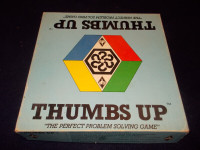 Very Rare-THUMBS UP-vintage Problem Solving Communication Game