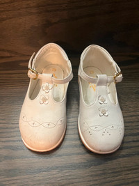 Cora Italian made toddler baptism shoes sz 6.5 or special event