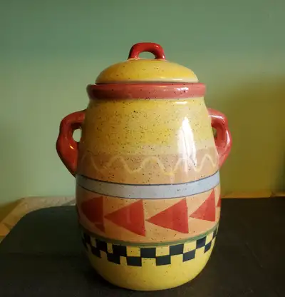 Vintage Kitchen Jars, Food Storage, Farmhouse Kitchen Canister, View more