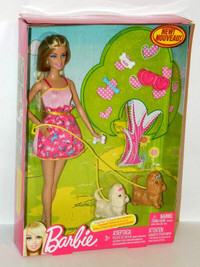 Blonde Barbie Doggie Park Playset Brand New In Box