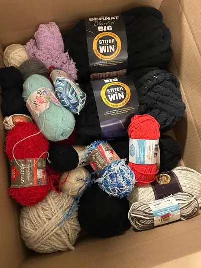 Yarn Lover’s Dream: Assortment of Quality Yarn!, View more