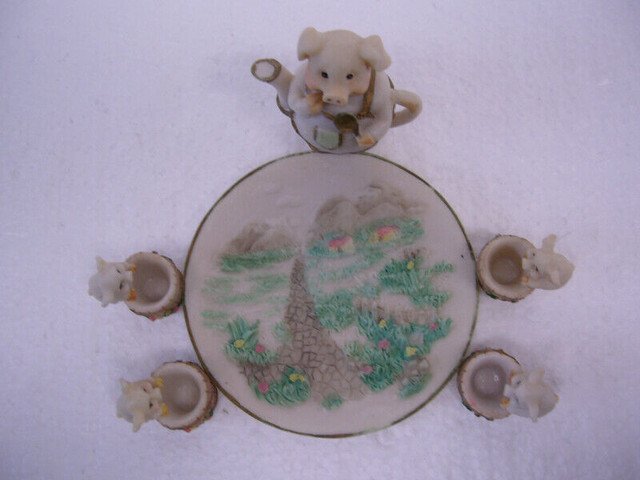 VTG Miniature Piggy Tea Set in Arts & Collectibles in Dartmouth - Image 4