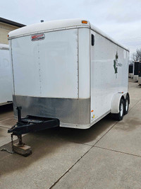 ENCLOSED TRAILER FOR SALE.       7X14