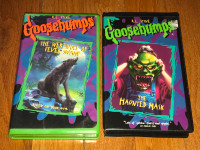 GOOSEBUMPS (VHS) The Haunted Mask & The Werewolf Of Fever Swamp