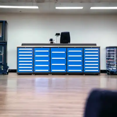 Banc de menuiserie avec une multitude de tiroirs - 10FT-30D, View more