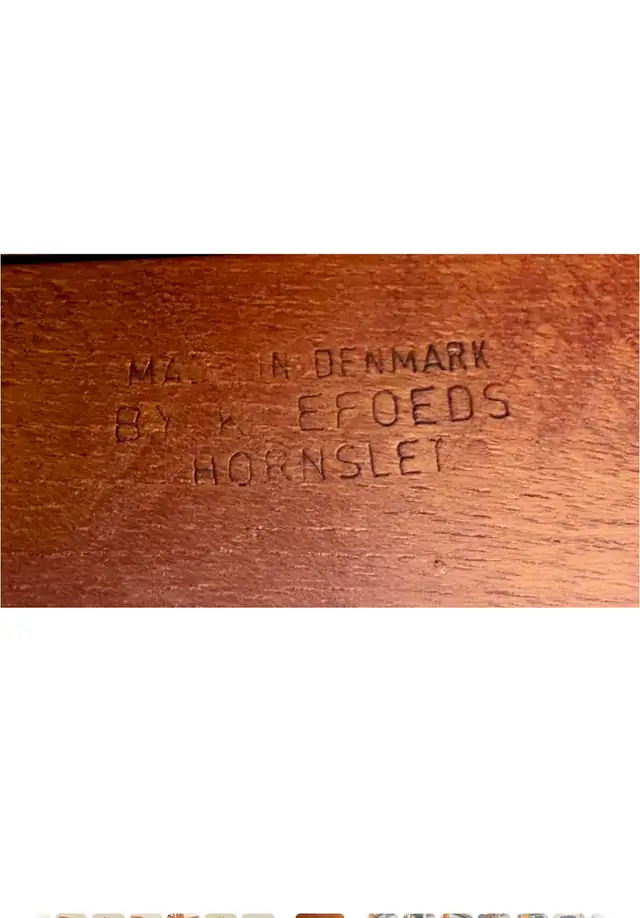 Teak Danish Niles Koefoed “Eva”!Dining Chairs  in Dining Tables & Sets in Oshawa / Durham Region - Image 10