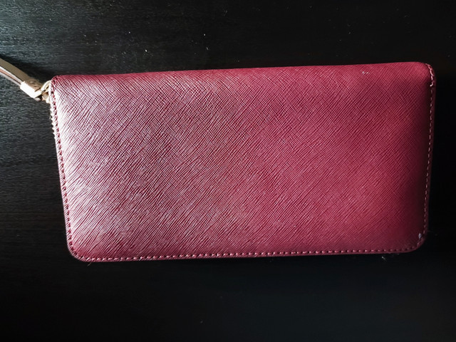 Kate Spade Wallet Maroon and Pink  in Women's - Bags & Wallets in Red Deer - Image 2