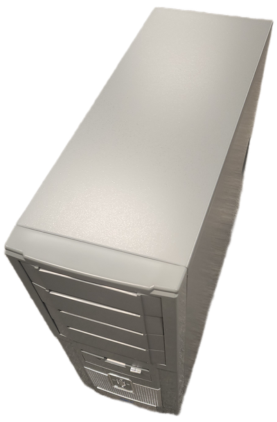 Computer ATX case (grey color) w/300W power supply, View more