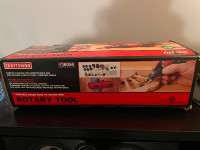 Craftsman rotary tool with toolbox and accessories