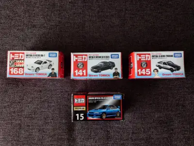 Taraka Tomy Initial D & JDM Collector Car Bundle, View more