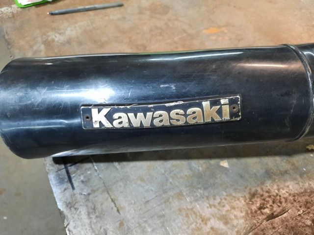 MUFFLER for KAWASAKI GPZ 1981-1982, USED RH in Motorcycle Parts & Accessories in Drummondville - Image 2