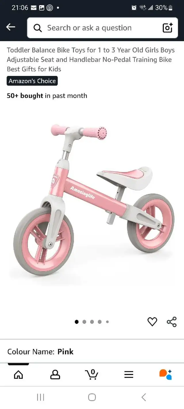 Amazing Life Balance Bike in Kids in Calgary - Image 4