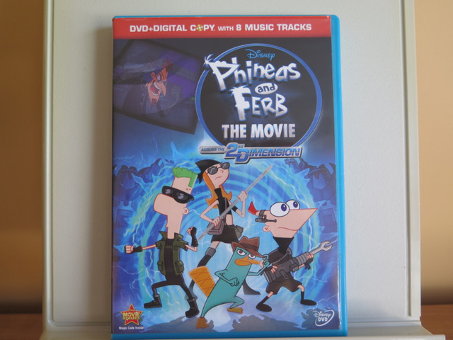 Phineas and Ferb - The Movie (Disney) - DVD dans CD, DVD et Blu-ray  à Longueuil/Rive Sud