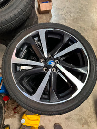 18 inch Subaru Impreza sport tech wheels