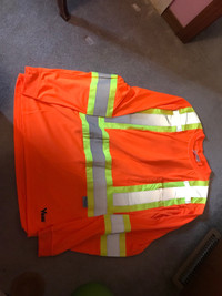 Hi-Vis PPE long sleeved shirt